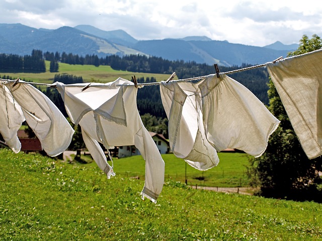 sušení prádla