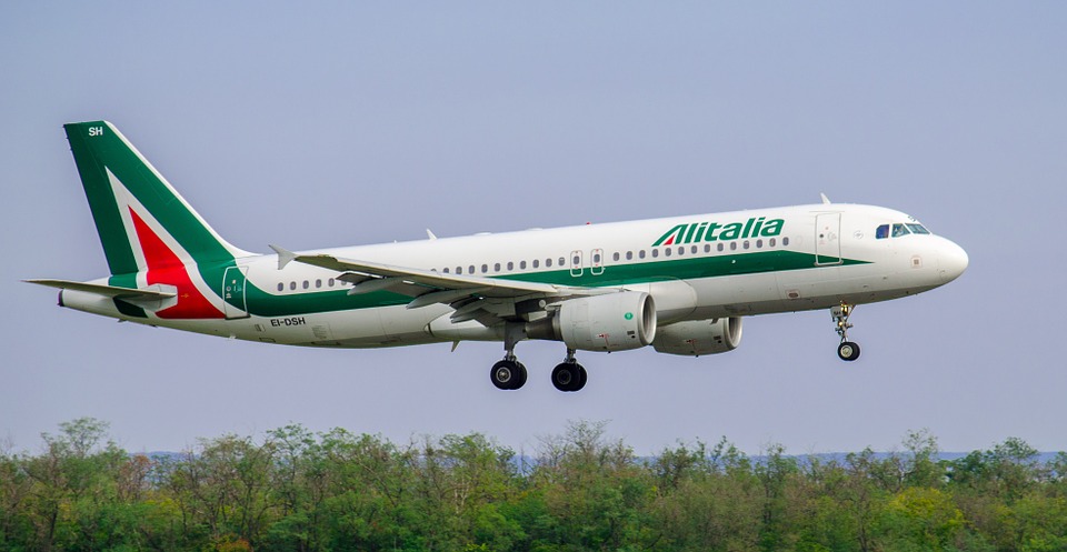 letadlo Alitalia